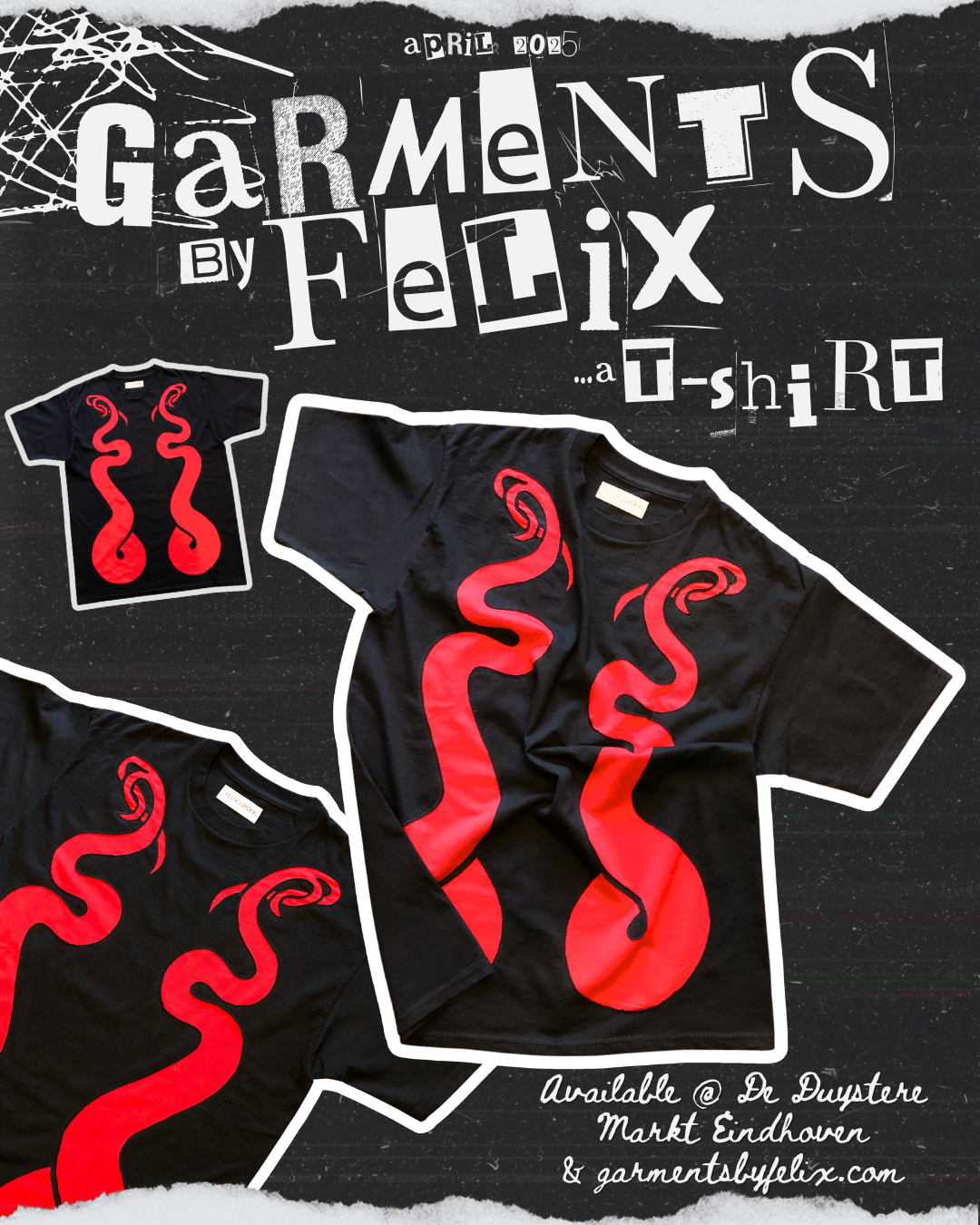 Serpent’s Tail cutout T-shirt